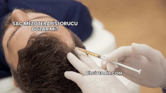 Saç Mezoterapisi Orucu Bozar mı?
