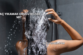 Saç Yıkamak Orucu Bozar mı?