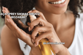 Saça Sprey Sıkmak Orucu Bozar mı?