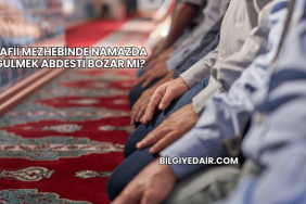 Şafii Mezhebinde Namazda Gülmek Abdesti Bozar mı?