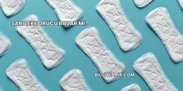 Sarı Leke Orucu Bozar mı?