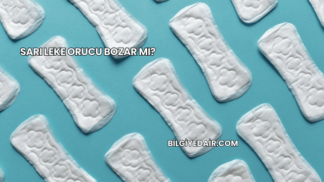 Sarı Leke Orucu Bozar mı?