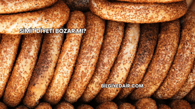 Simit Diyeti Bozar mı?