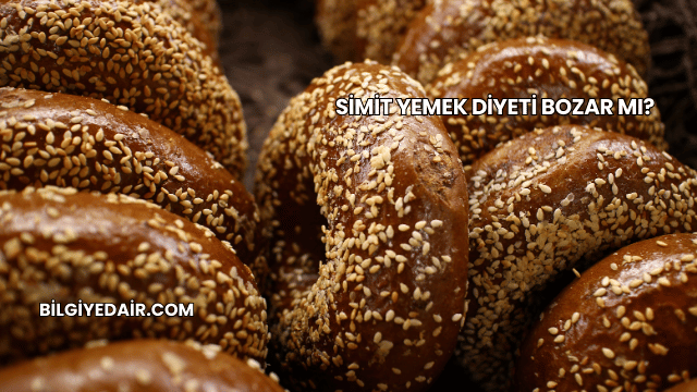 Simit Yemek Diyeti Bozar mı?
