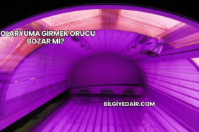 Solaryuma Girmek Orucu Bozar mı?