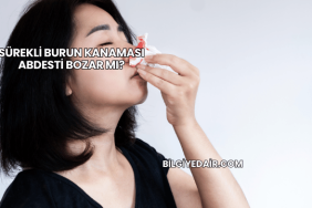 Sürekli Burun Kanaması Abdesti Bozar mı?