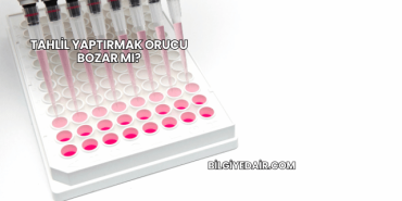 Tahlil Yaptırmak Orucu Bozar mı?