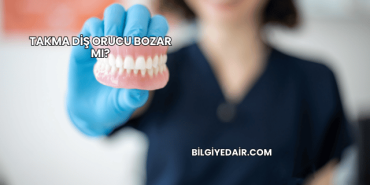 Takma Diş Orucu Bozar mı?