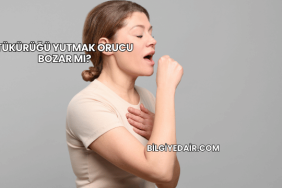 Tükürüğü Yutmak Orucu Bozar mı?