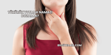 Tükürük Yutmak Namazı Bozar mı?