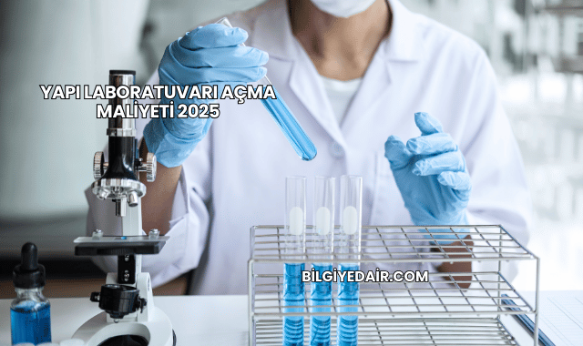 Yapı Laboratuvarı Açma Maliyeti 2025