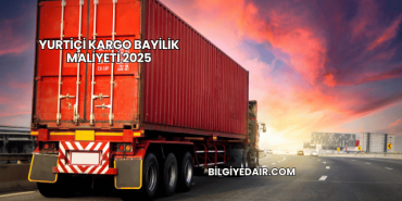 Yurtiçi Kargo Bayilik Maliyeti 2025