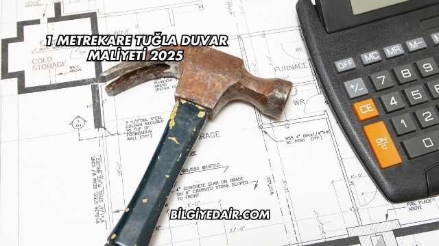 1 Metrekare Tuğla Duvar Maliyeti 2025