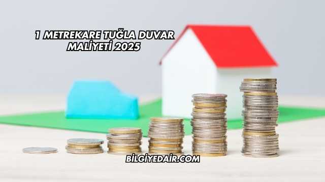 1 Metrekare Tuğla Duvar Maliyeti 2025