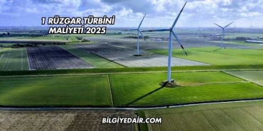 1 Rüzgar Türbini Maliyeti 2025
