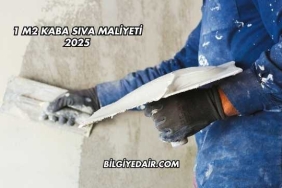 1 m2 Kaba Sıva Maliyeti 2025