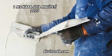 1 m2 Kaba Sıva Maliyeti 2025