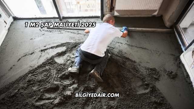1 m2 Şap Maliyeti 2025