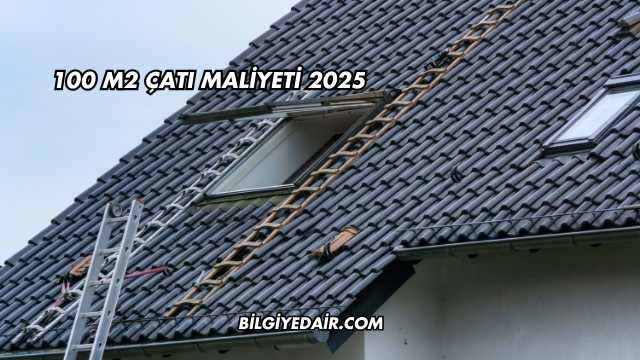 100 M2 Çatı Maliyeti 2025