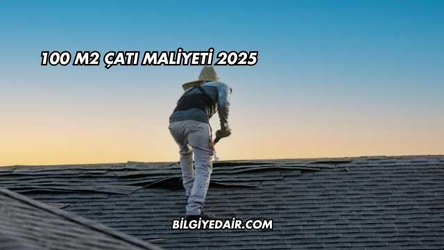 100 M2 Çatı Maliyeti 2025