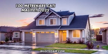 100 Metrekare Çatı Maliyeti 2025