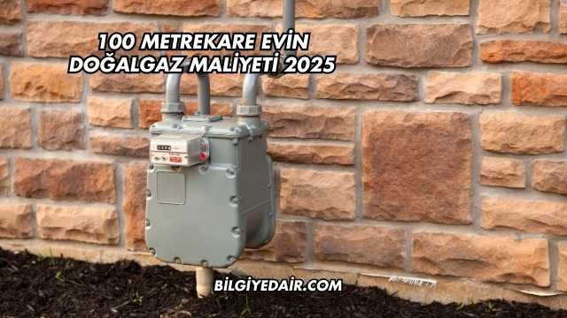 100 Metrekare Evin Doğalgaz Maliyeti 2025