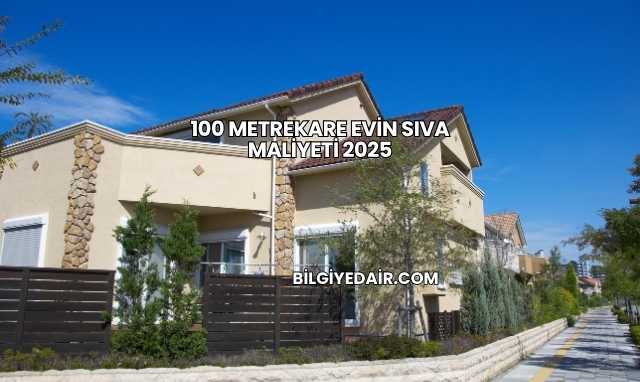 100 Metrekare Evin Sıva Maliyeti 2025