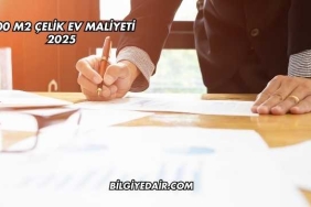 100 m2 Çelik Ev Maliyeti 2025