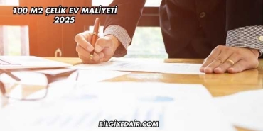 100 m2 Çelik Ev Maliyeti 2025