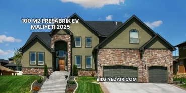 100 m2 Prefabrik Ev Maliyeti 2025