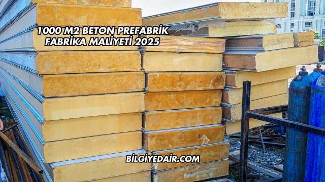 1000 M2 Beton Prefabrik Fabrika Maliyeti 2025