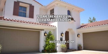 120 Metrekare Evin Boya Maliyeti 2025
