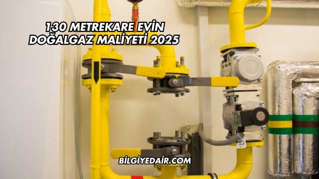 130 Metrekare Evin Doğalgaz Maliyeti 2025
