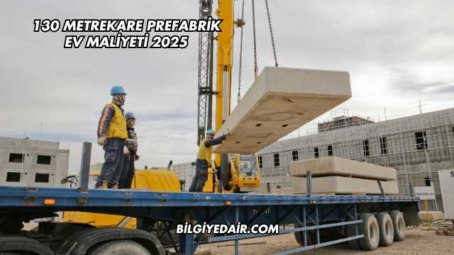 130 Metrekare Prefabrik Ev Maliyeti 2025