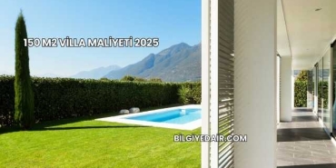 150 M2 Villa Maliyeti 2025