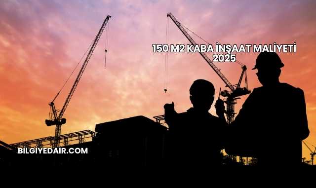 150 m2 Kaba İnşaat Maliyeti 2025