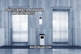 4 Katlı Binaya Asansör Maliyeti 2025