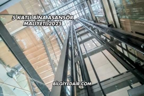 5 Katlı Bina Asansör Maliyeti 2025