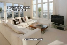 5 Katlı Bina Demir Maliyeti 2025