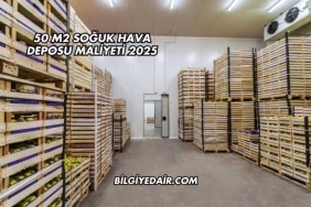 50 m2 Soğuk Hava Deposu Maliyeti 2025