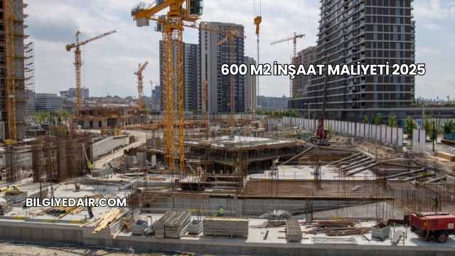 600 M2 İnşaat Maliyeti 2025