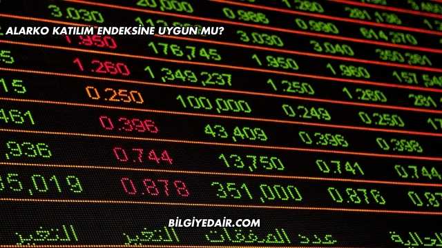 Alarko Katılım Endeksine Uygun mu?