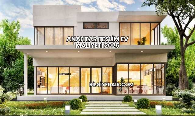 Anahtar Teslim Ev Maliyeti 2025