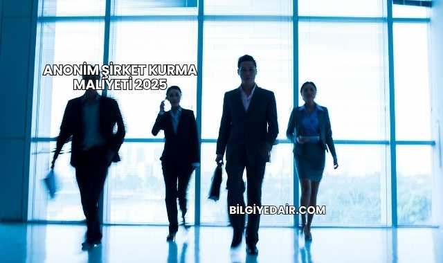 Anonim Şirket Kurma Maliyeti 2025