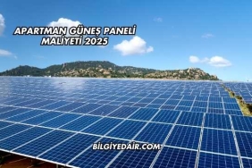 Apartman Güneş Paneli Maliyeti 2025