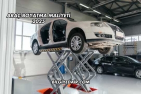 Araç Boyatma Maliyeti 2025
