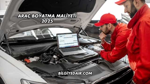 Araç Boyatma Maliyeti 2025