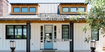 Bir Ev Yapmanın Maliyeti 2025