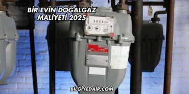 Bir Evin Doğalgaz Maliyeti 2025