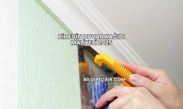 Bir Evin Duvar Kağıdı Maliyeti 2025